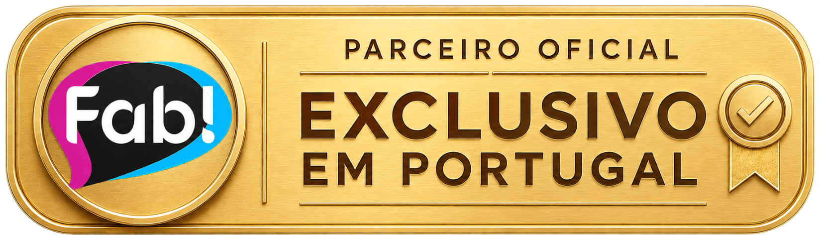 Selo Parceiro Oficial - Exclusivo em Portugal
